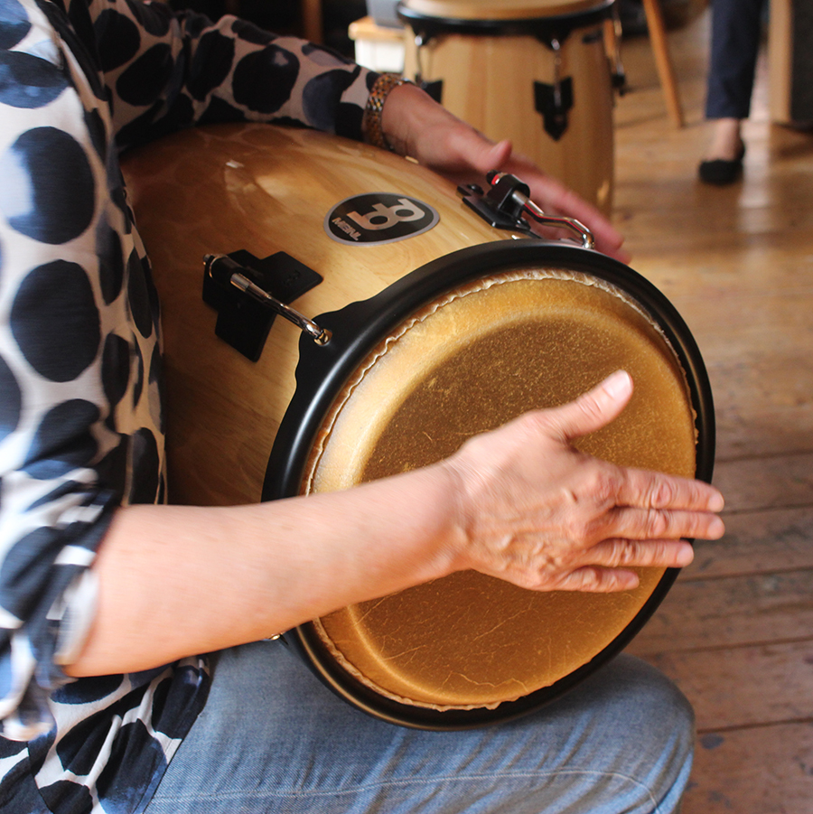 Trommeln, Percussion, Bewegung
