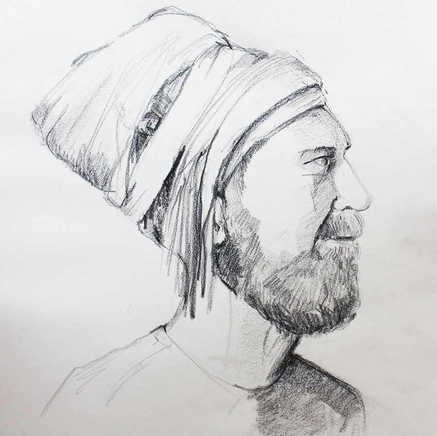 Kopf und Akt –  der menschliche Körper